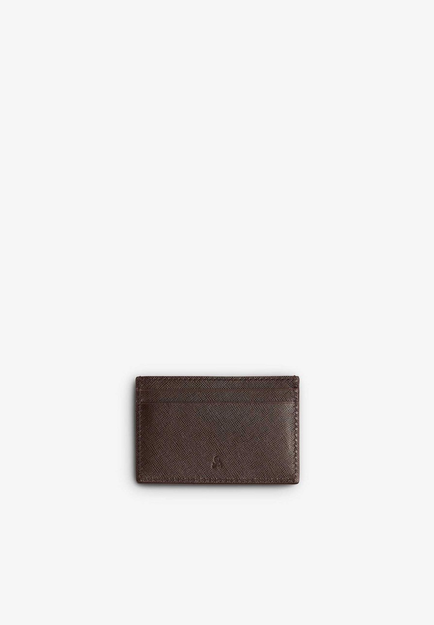 Scalpers Leather Card Holder With Contrast Detail | Wallets And Card Holders