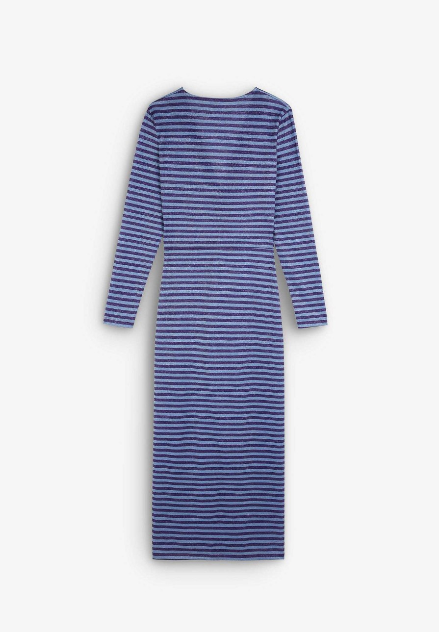 Scalpers Striped Lurex Dress | Dresses