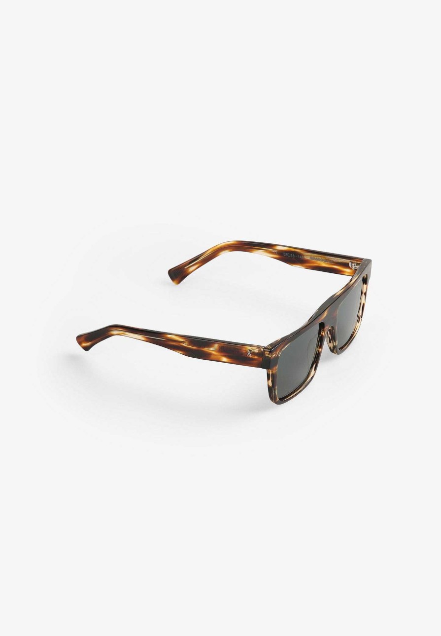 Scalpers Transparent Square Sunglasses | Glasses