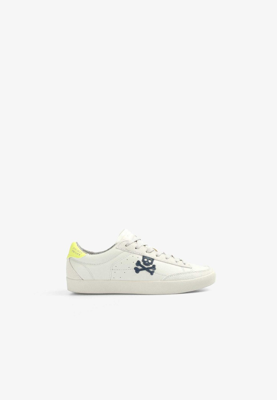 Scalpers Side Skull Low Sneakers | Footwear