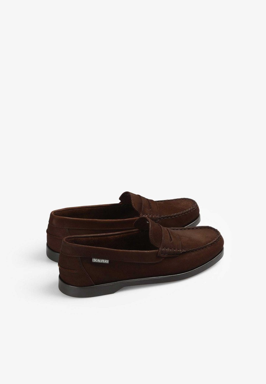 Scalpers Label Leather Moccasins | Formal