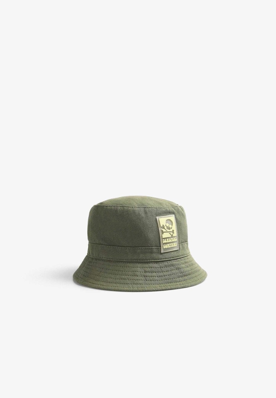 Scalpers Bucket Hat Front Patch | Caps And Hats