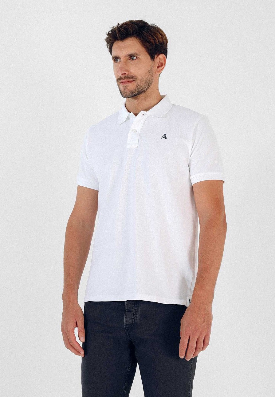 Scalpers Contrast Skull Basic Polo | Poles