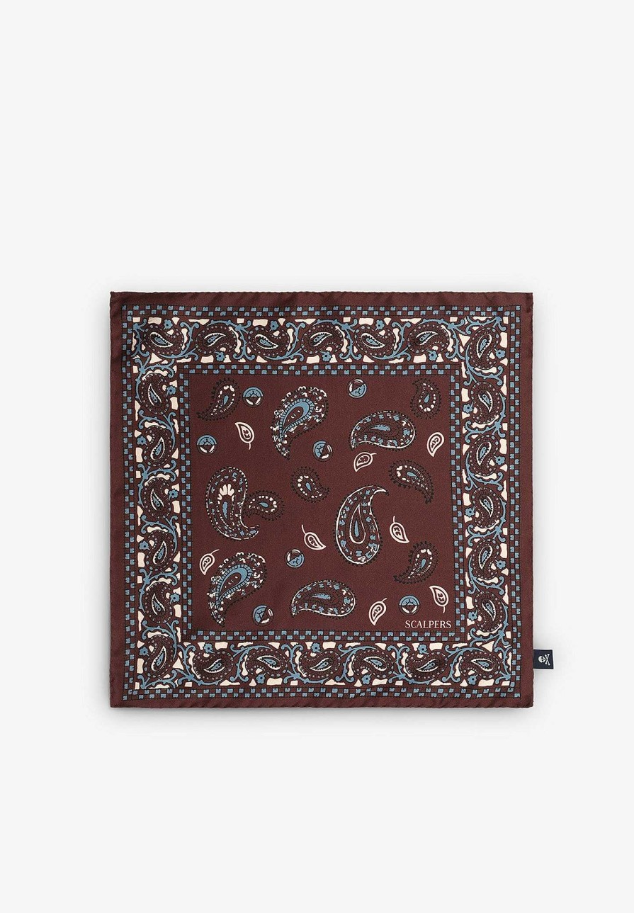 Scalpers Paisley Silk Scarf | Handkerchiefs