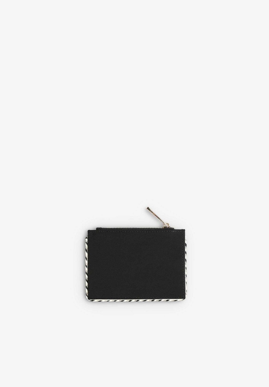 Scalpers Filo Metallic Detail Card Holder | Wallets